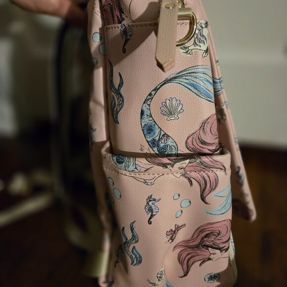 Petunia Pickle Bottom Little Mermaid Diaper Bag - Picture 8 of 8